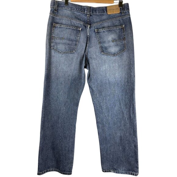 Street Preppy Calvin Klein Jeans, Straight Leg Medium Wash, Men's 34X29 - Picture 3 of 9